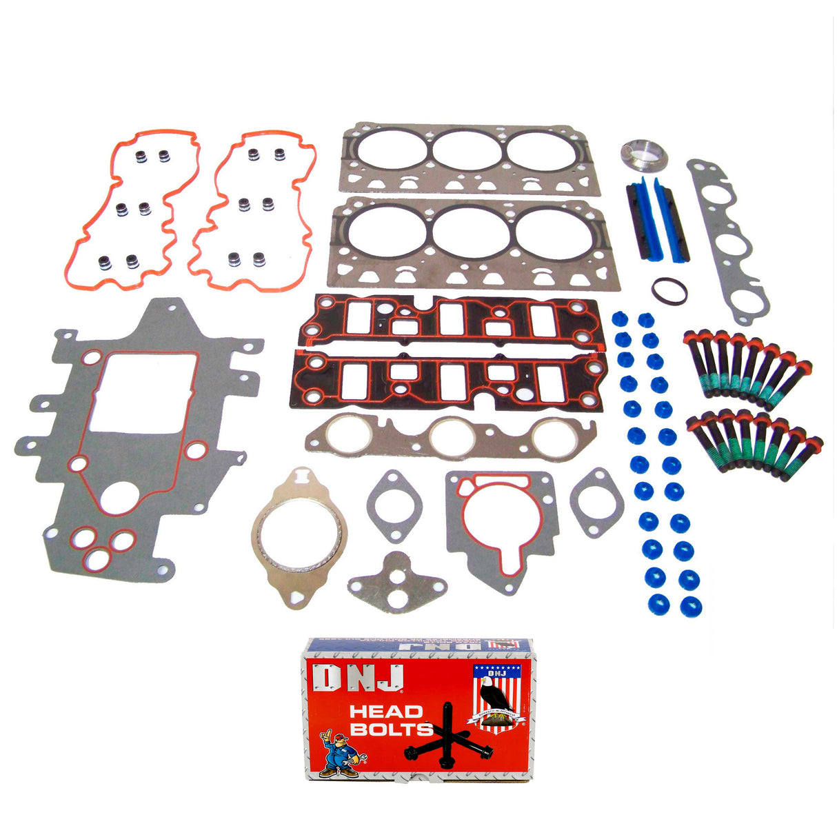 Cylinder Head Gasket set with Head Bolt Kit 1998-2005 Buick,Chevrolet,Oldsmobile,Pontiac 3.8L