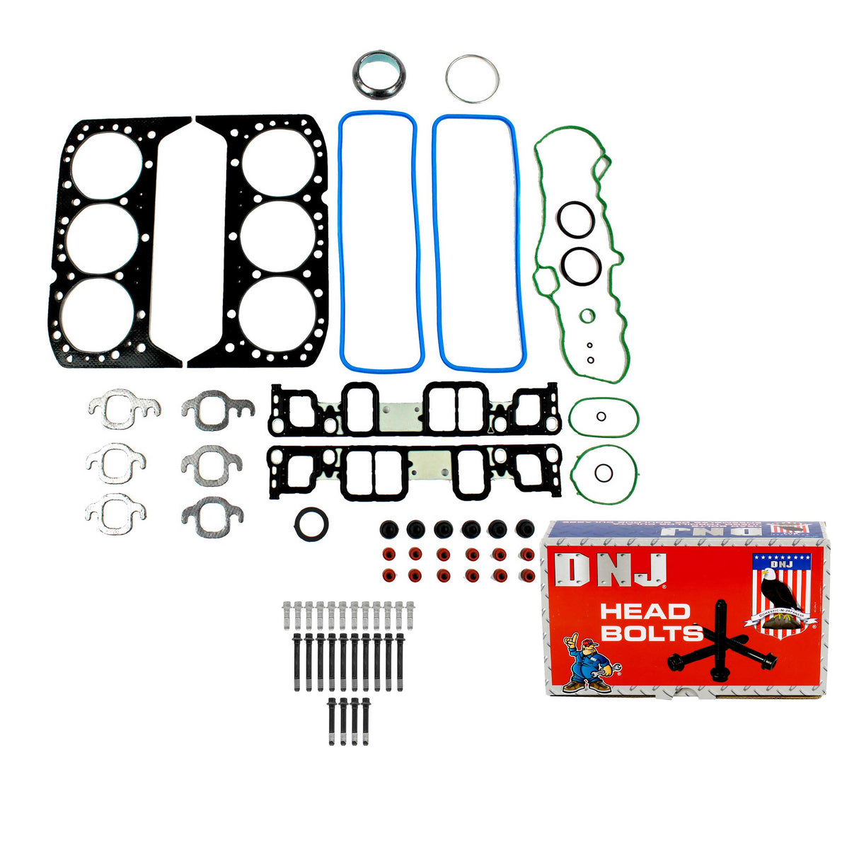 Cylinder Head Gasket set with Head Bolt Kit 2007-2014 Chevrolet,GMC 4.3L