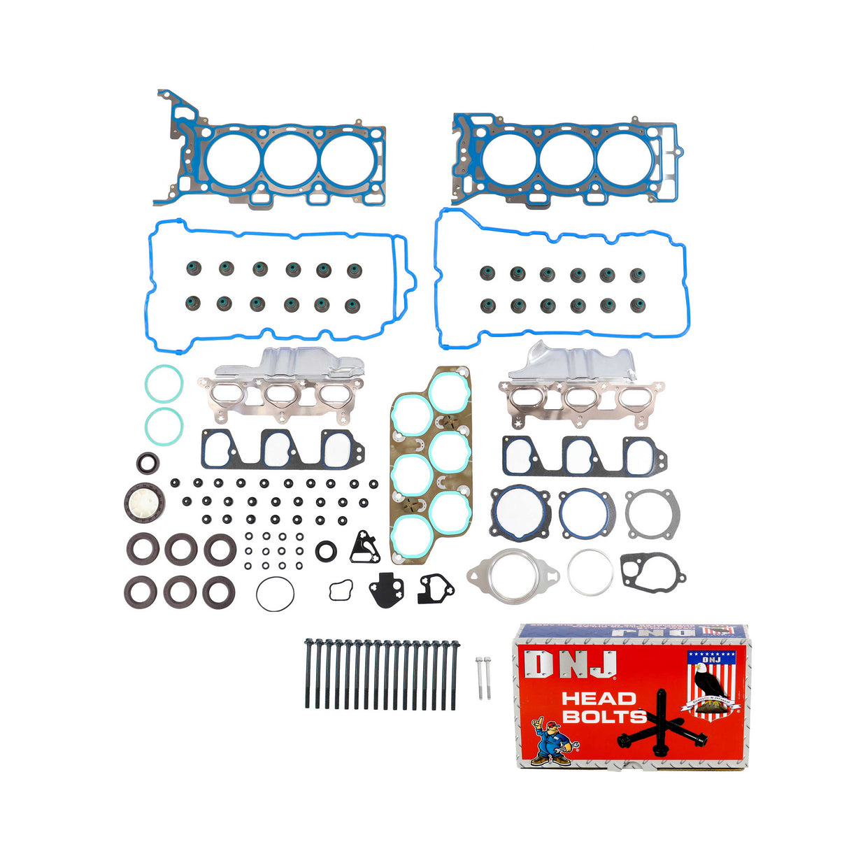 Cylinder Head Gasket set with Head Bolt Kit 2008 Cadillac 3.6L