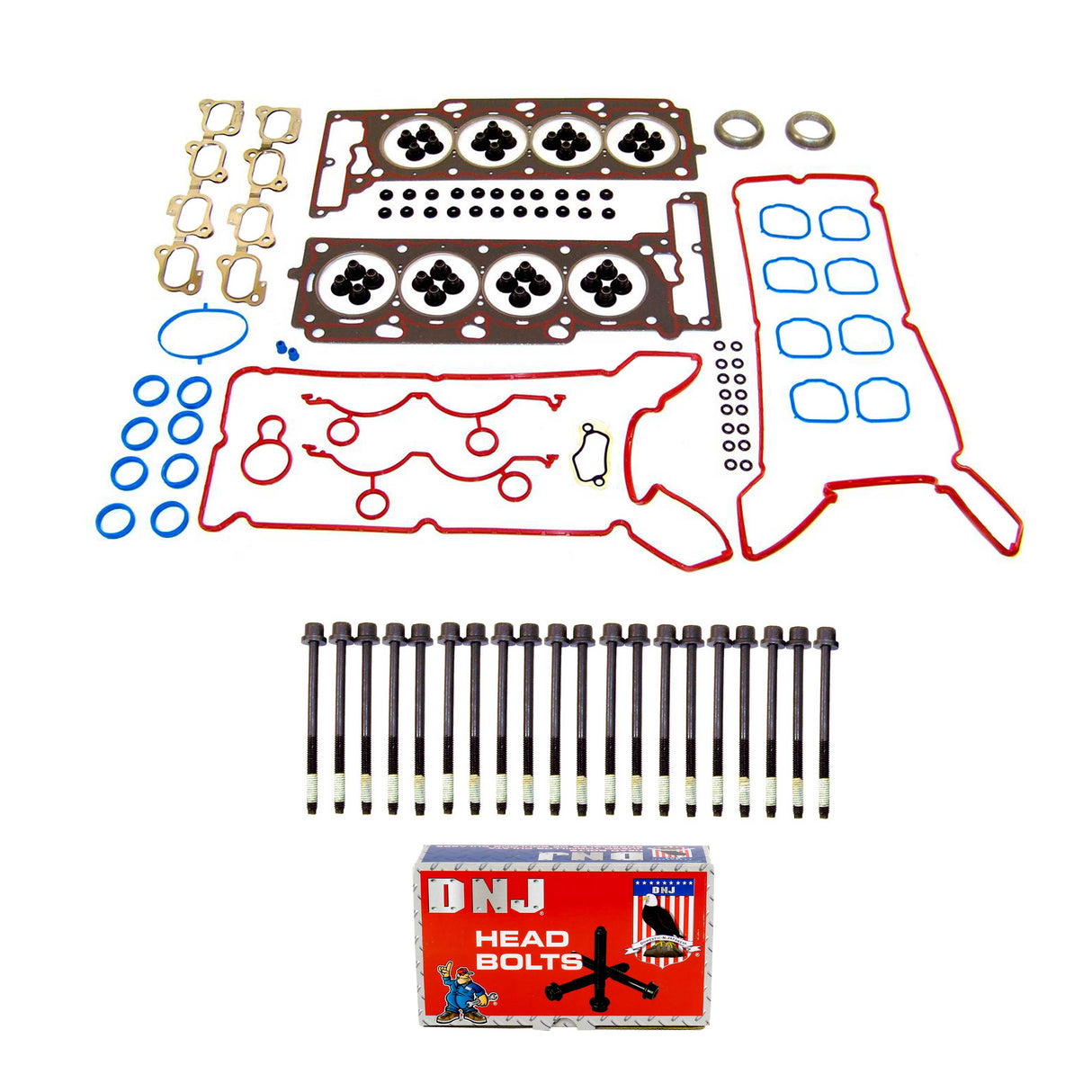 Cylinder Head Gasket set with Head Bolt Kit 2004-2005 Cadillac 4.6L