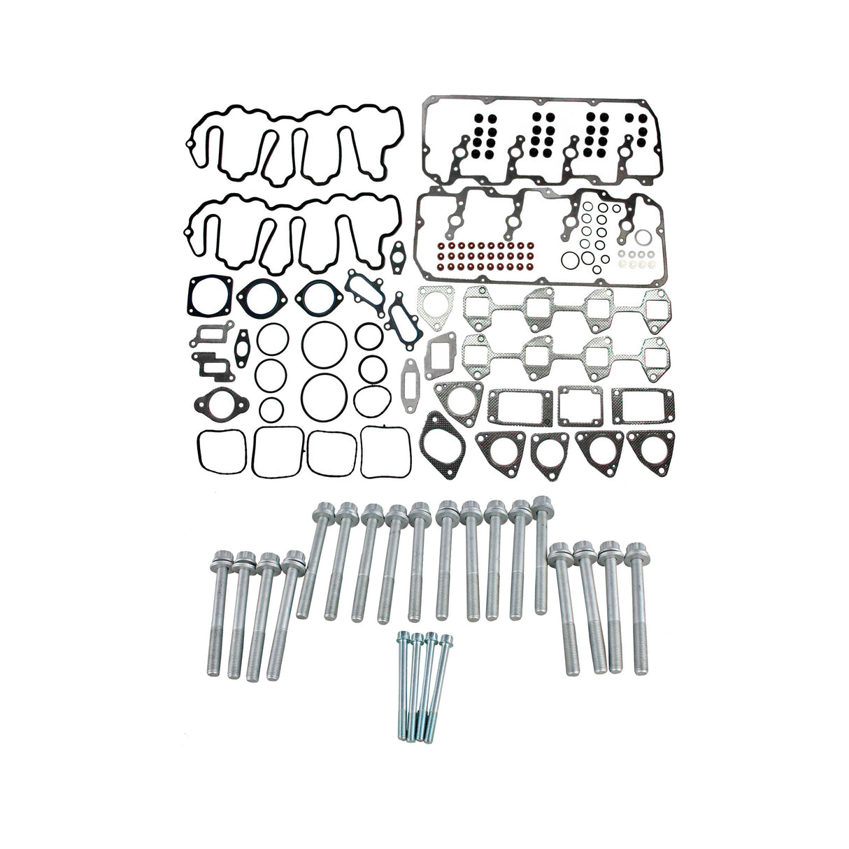 Cylinder Head Gasket set with Head Bolt Kit 2004–2010 Chevy and GMC 6.6L V8