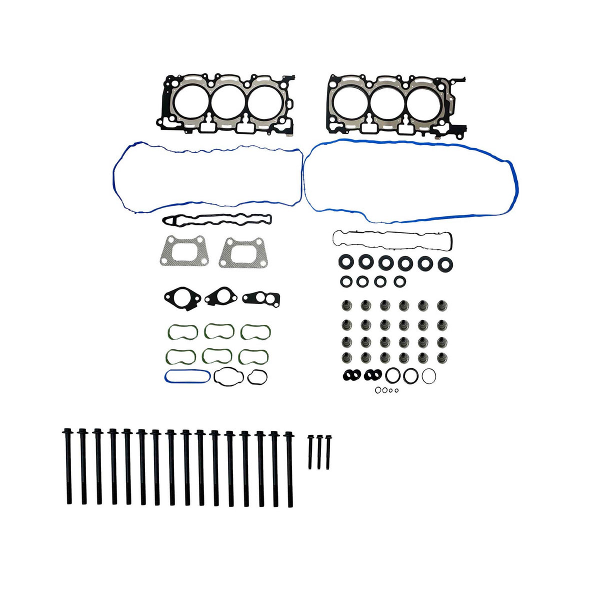 Cylinder Head Set with Head Bolt Kit 2016-2022 GM 3.6L