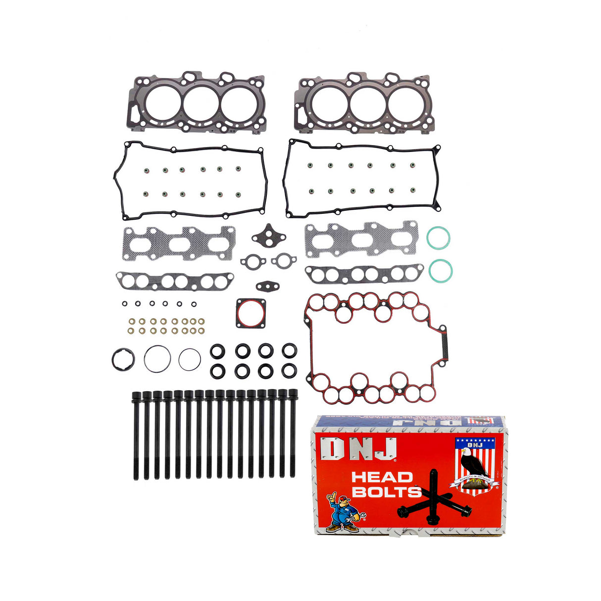 Cylinder Head Gasket set with Head Bolt Kit 2004 Isuzu 3.5L V6