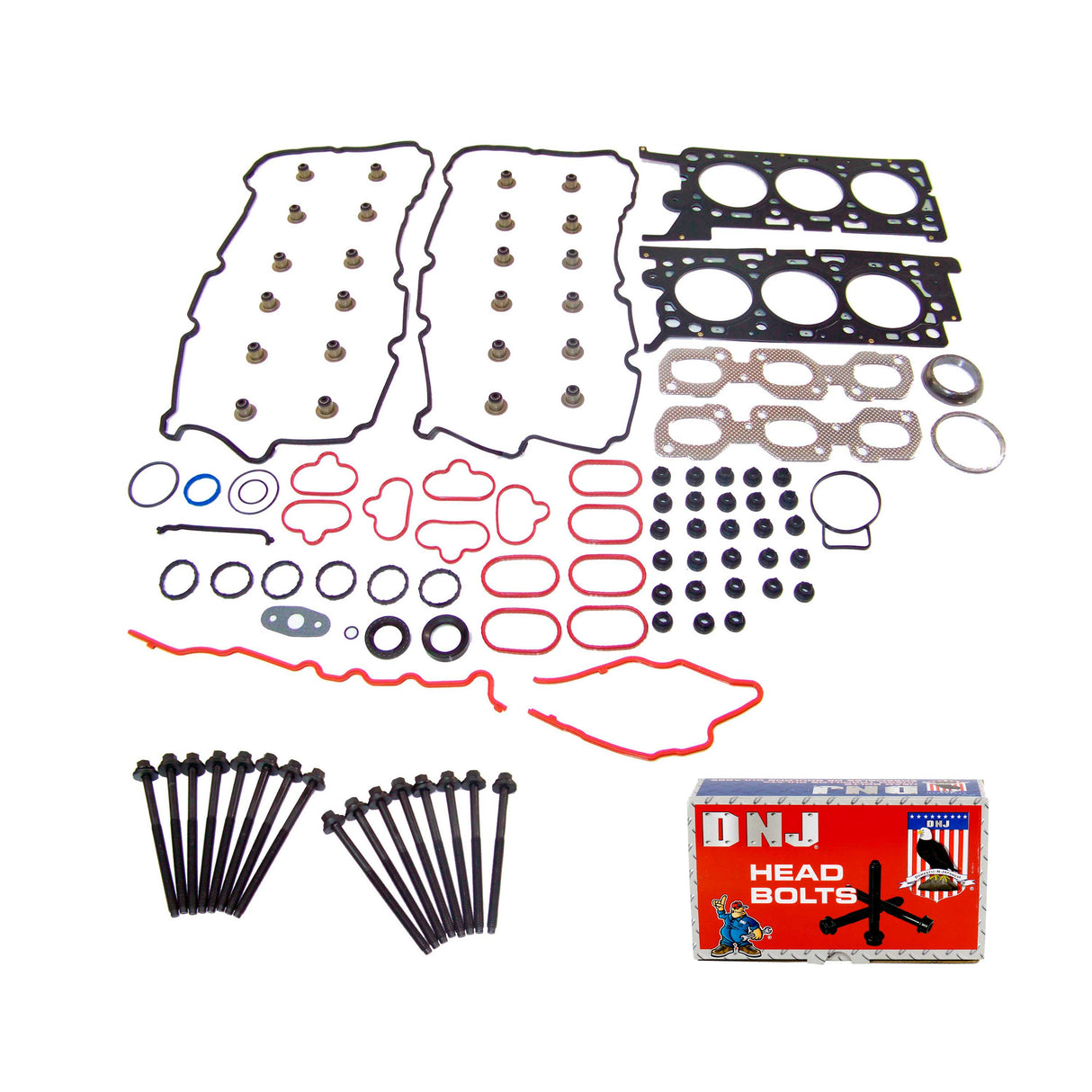 Cylinder Head Gasket set with Head Bolt Kit