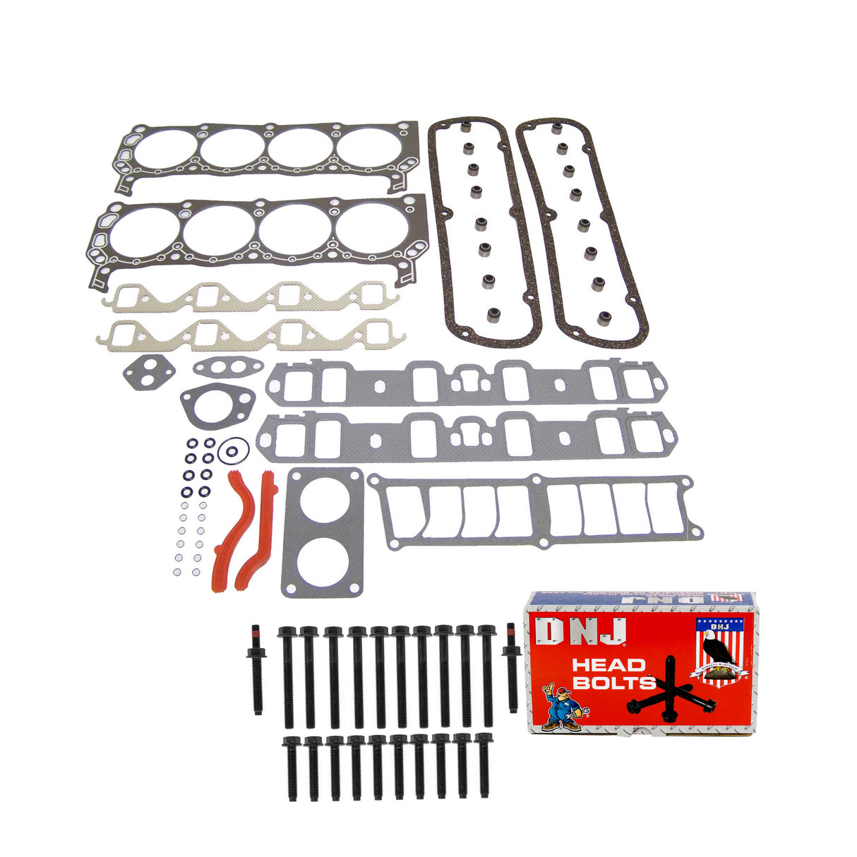 Cylinder Head Gasket set with Head Bolt Kit 1992-1996 Ford 5.0L