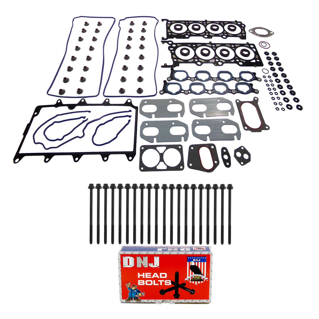 Cylinder Head Gasket set with Head Bolt Kit 2004-2006 Panoz 4.6L