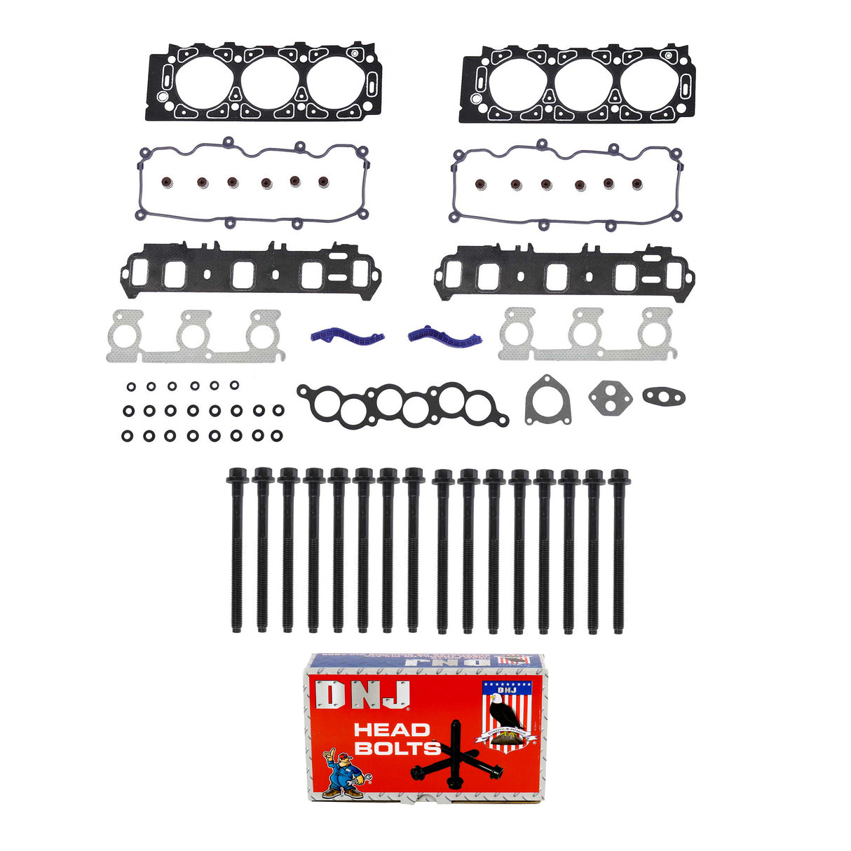 Cylinder Head Gasket set with Head Bolt Kit
