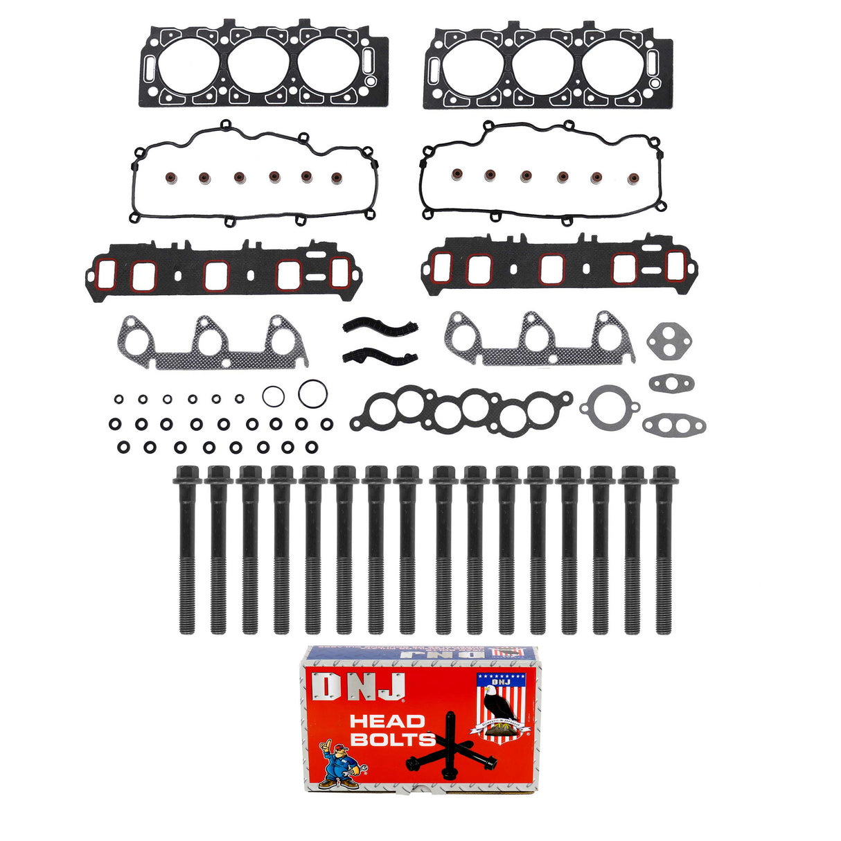Cylinder Head Gasket set with Head Bolt Kit