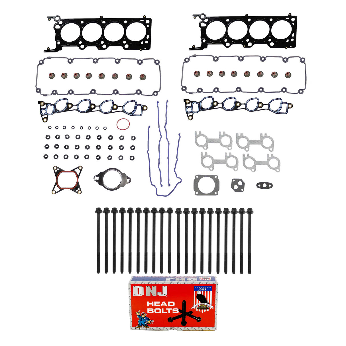 Cylinder Head Gasket set with Head Bolt Kit 1997-1999 Ford 4.6L
