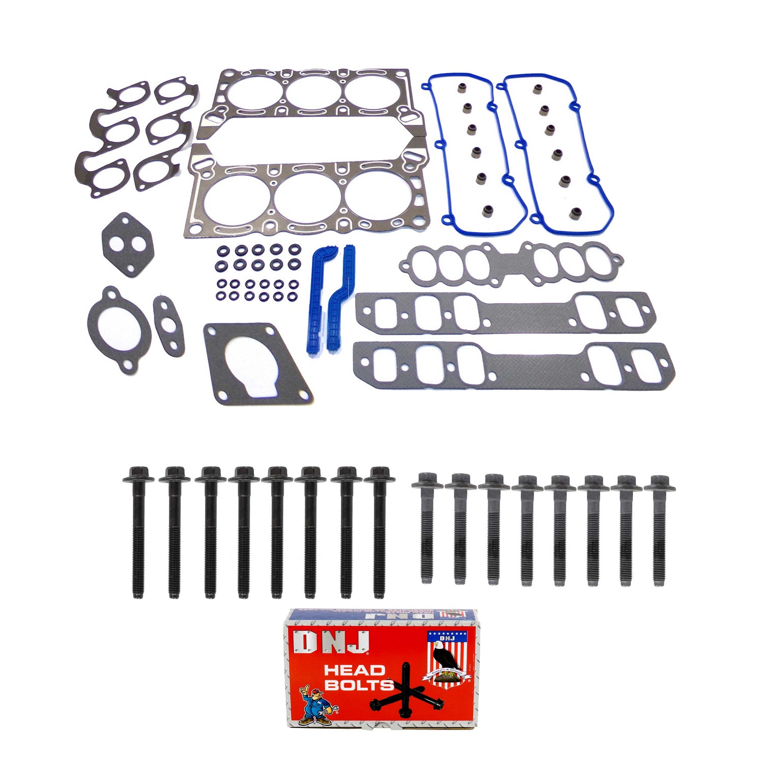 Cylinder Head Gasket set with Head Bolt Kit 1994-1995 Ford 3.8L