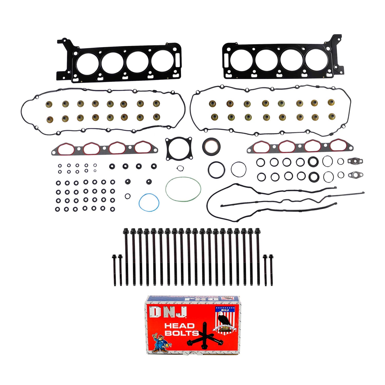 Cylinder Head Gasket set with Head Bolt Kit 2003-2006 Ford, Lincoln 3.9L V8
