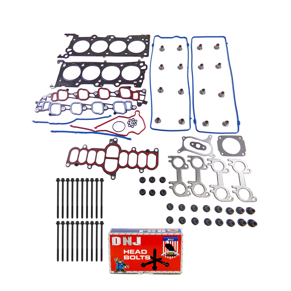 Cylinder Head Gasket set with Head Bolt Kit 2000 Ford 4.6L