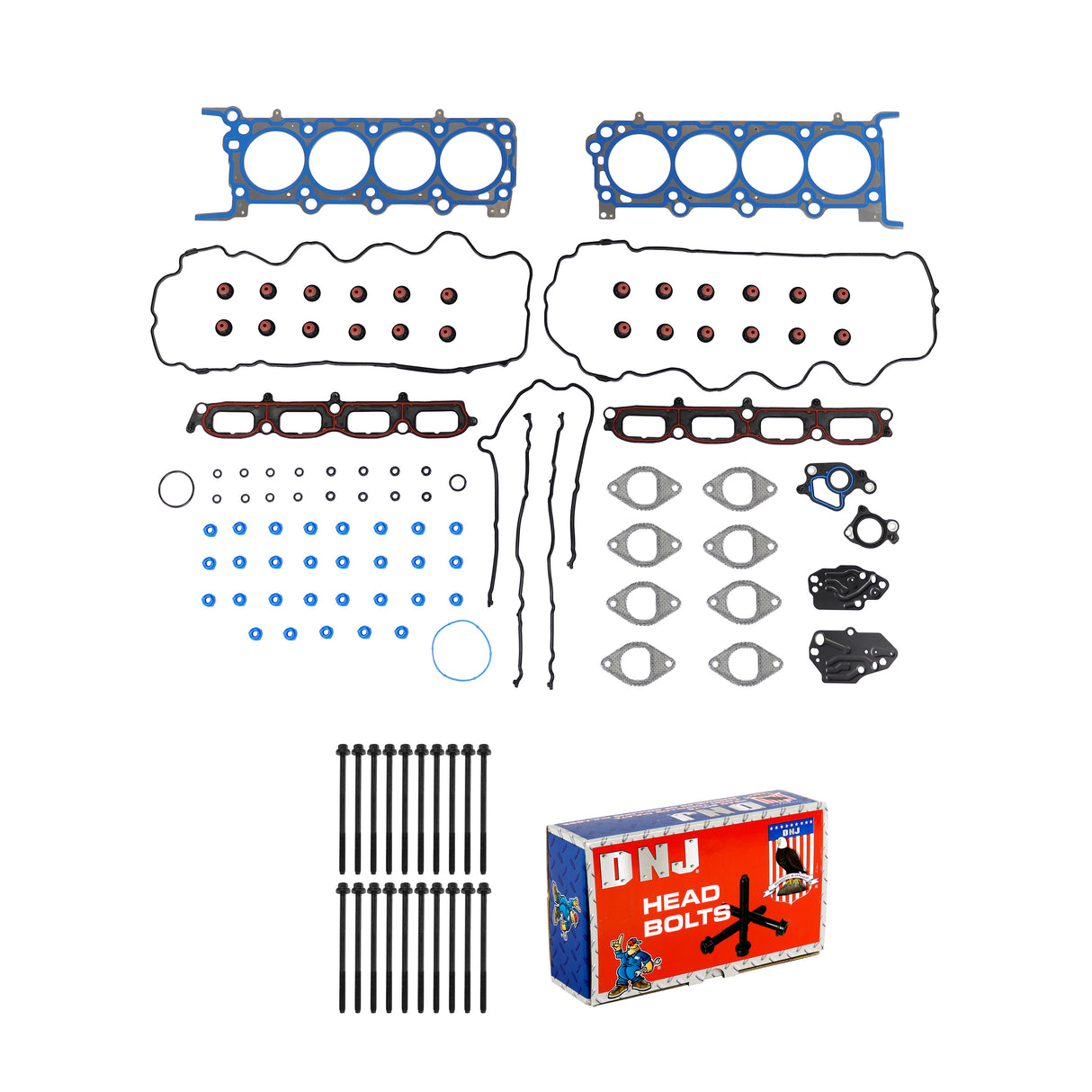 Cylinder Head Gasket set with Head Bolt Kit 2004-2006 Ford,Lincoln 5.4L