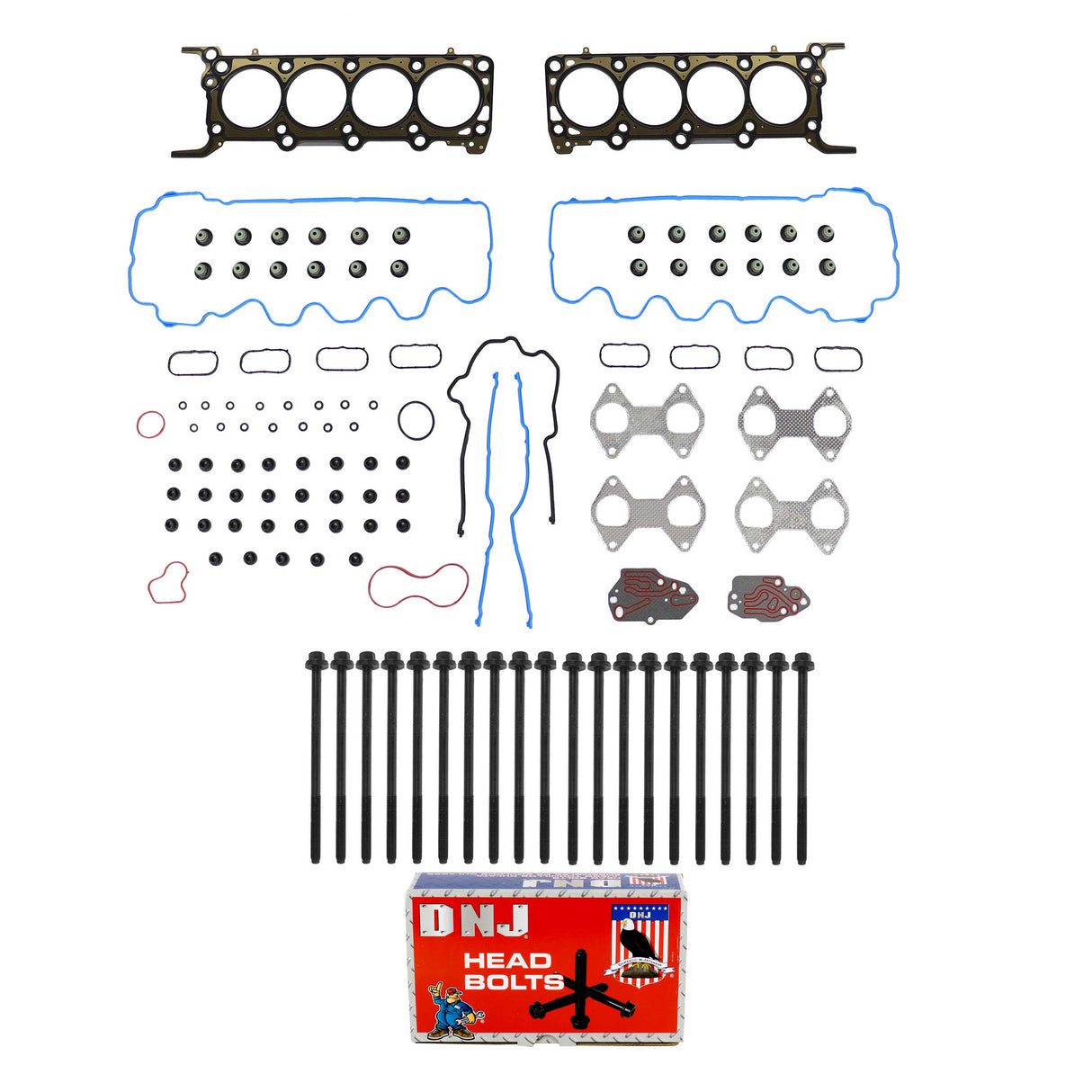 Cylinder Head Gasket set with Head Bolt Kit 2005-2006 Avanti,Ford 4.6L