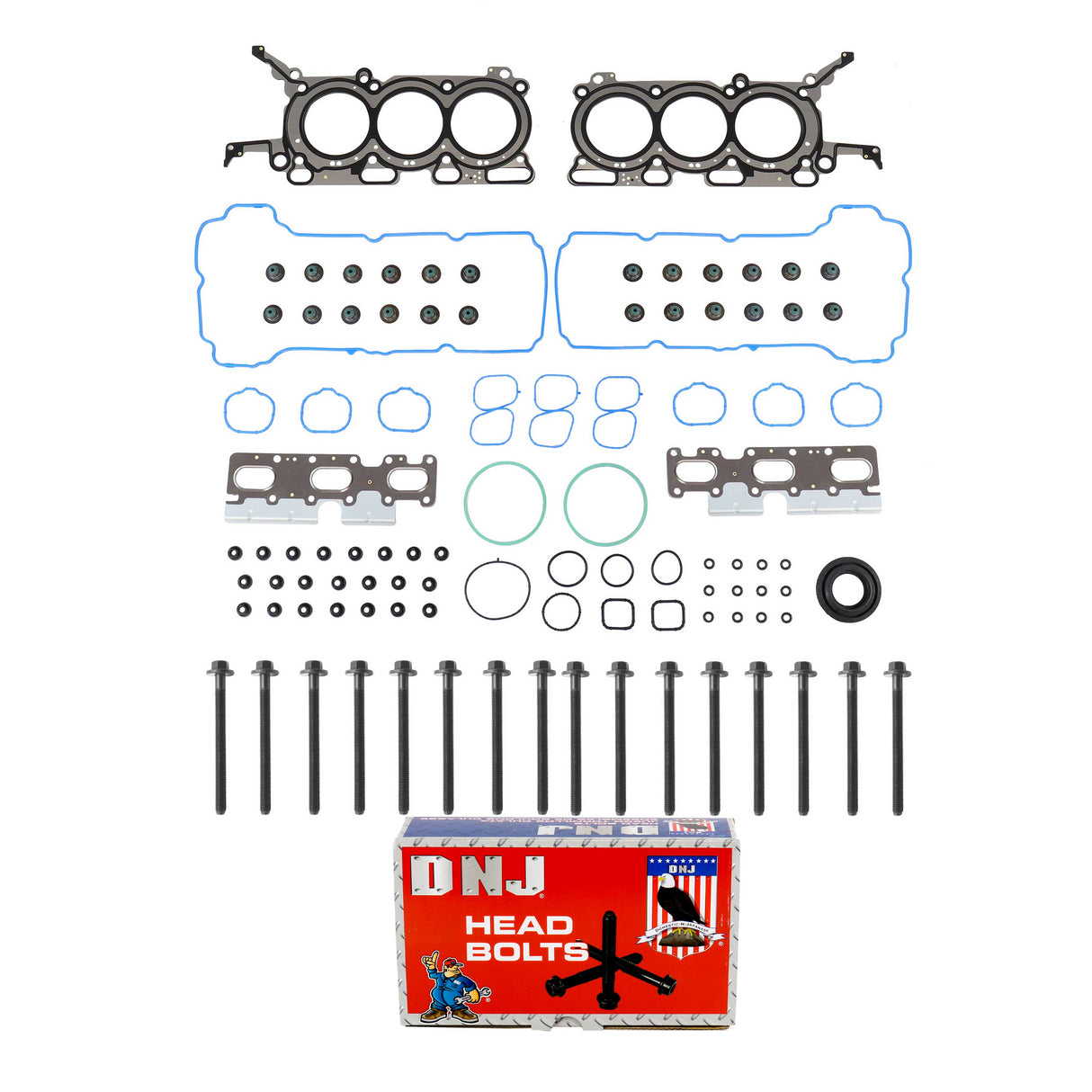 Cylinder Head Gasket set with Head Bolt Kit