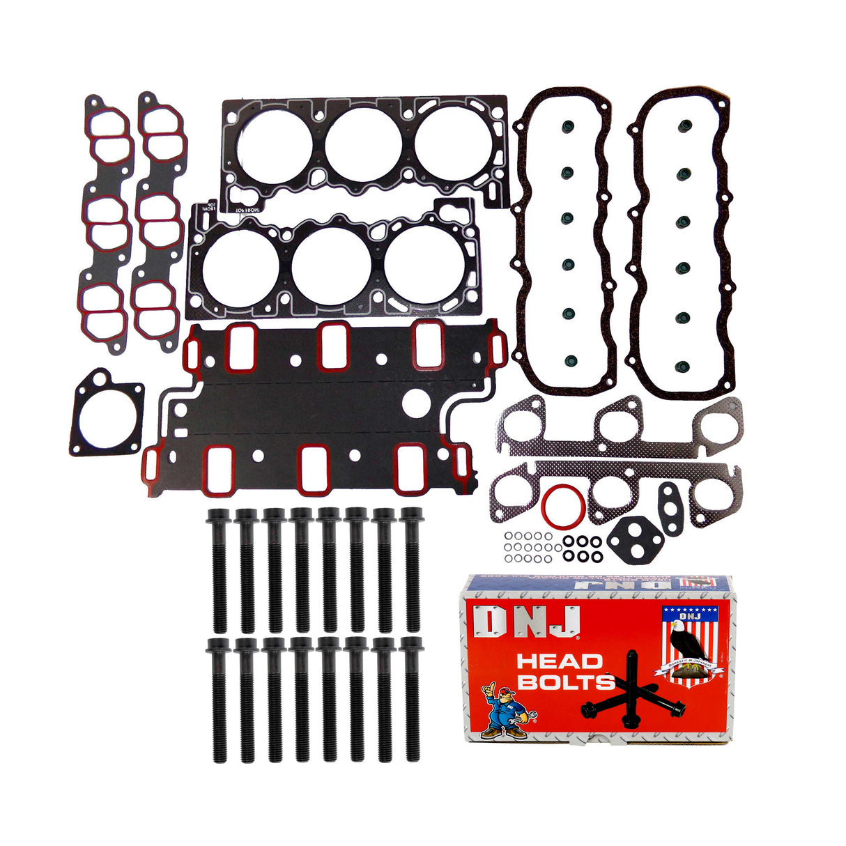 Cylinder Head Gasket set with Head Bolt Kit 1990-1994 Ford,Mazda 4.0L