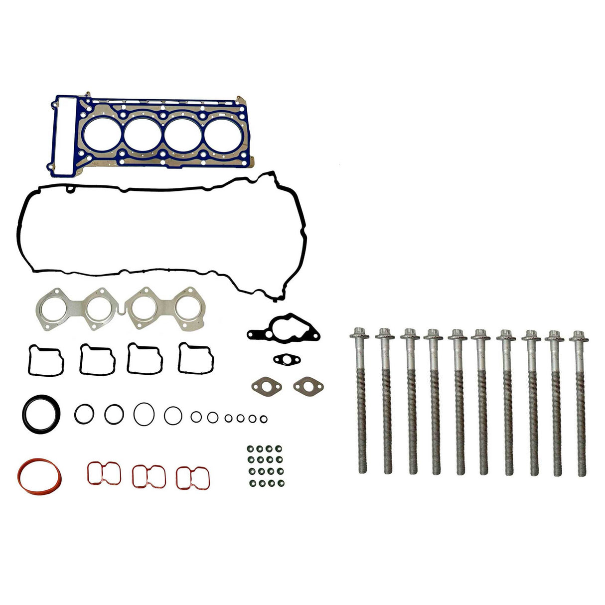 Cylinder Head Set with Head Bolt Kit For 2012-2015 Mercedes-Benz DOHC