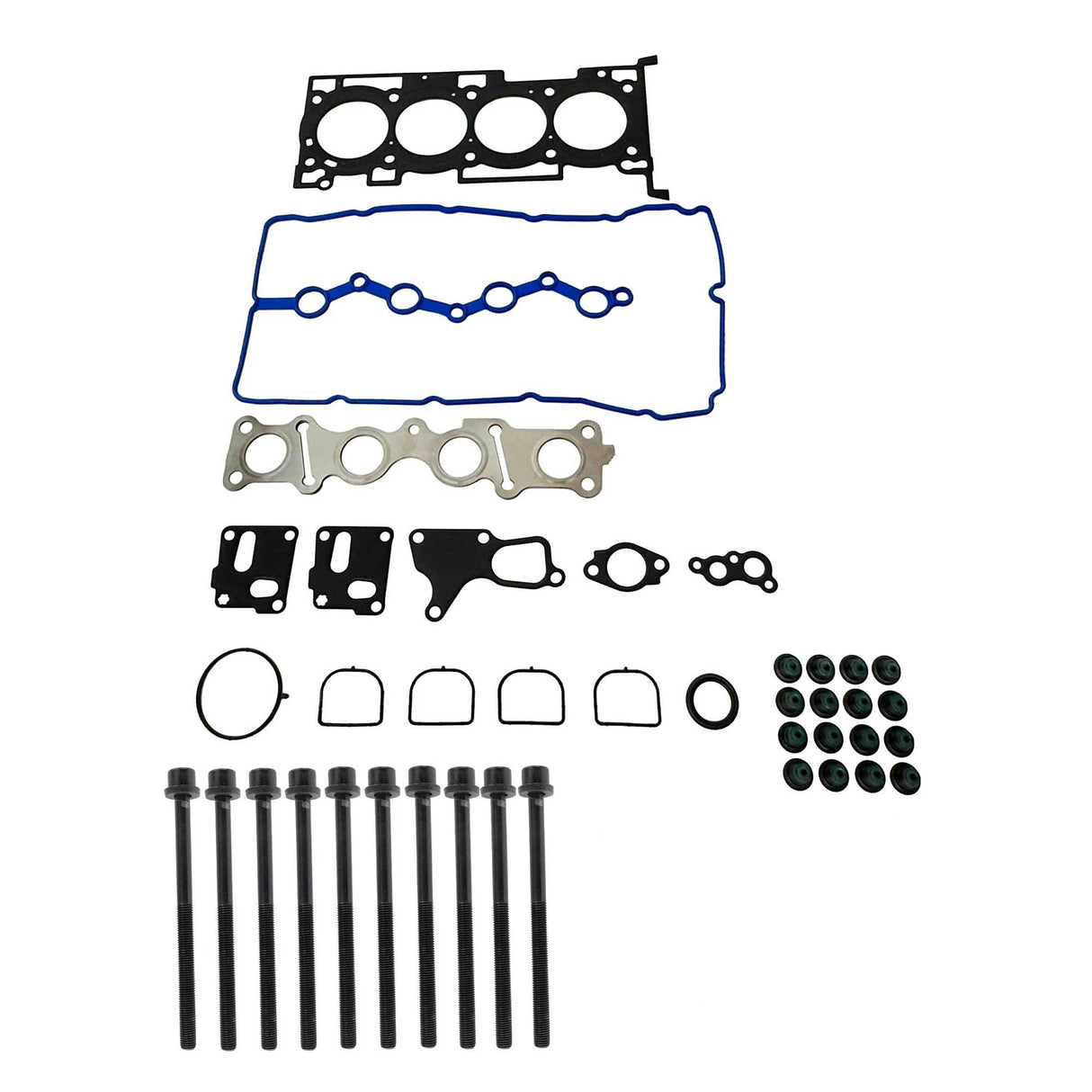 Cylinder Head Gasket set with Head Bolt Kit 2013-2014 Hyundai 2.0L