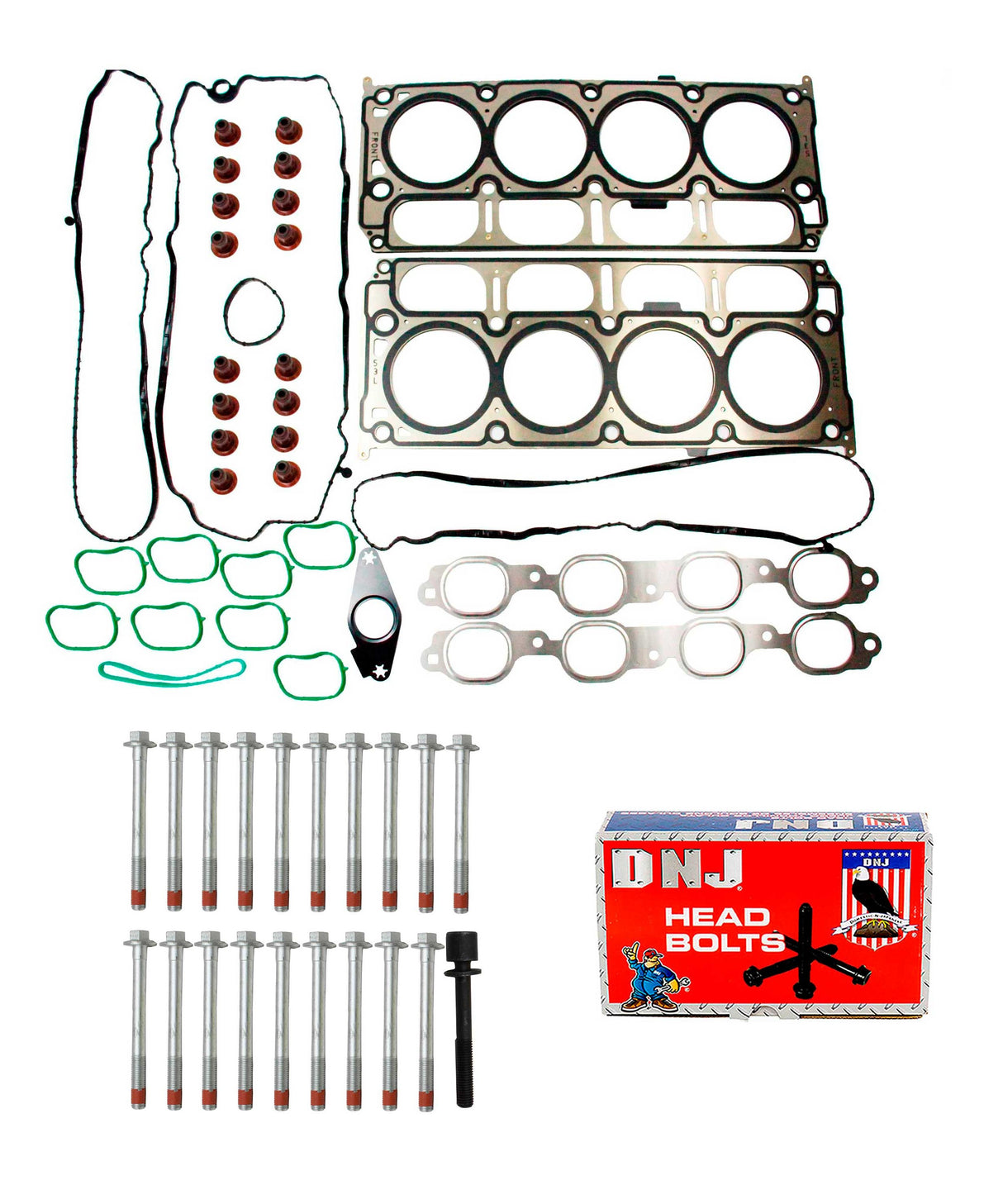 Cylinder Head Gasket set with Head Bolt Kit 2014-2020 Chevrolet,GMC 5.3L