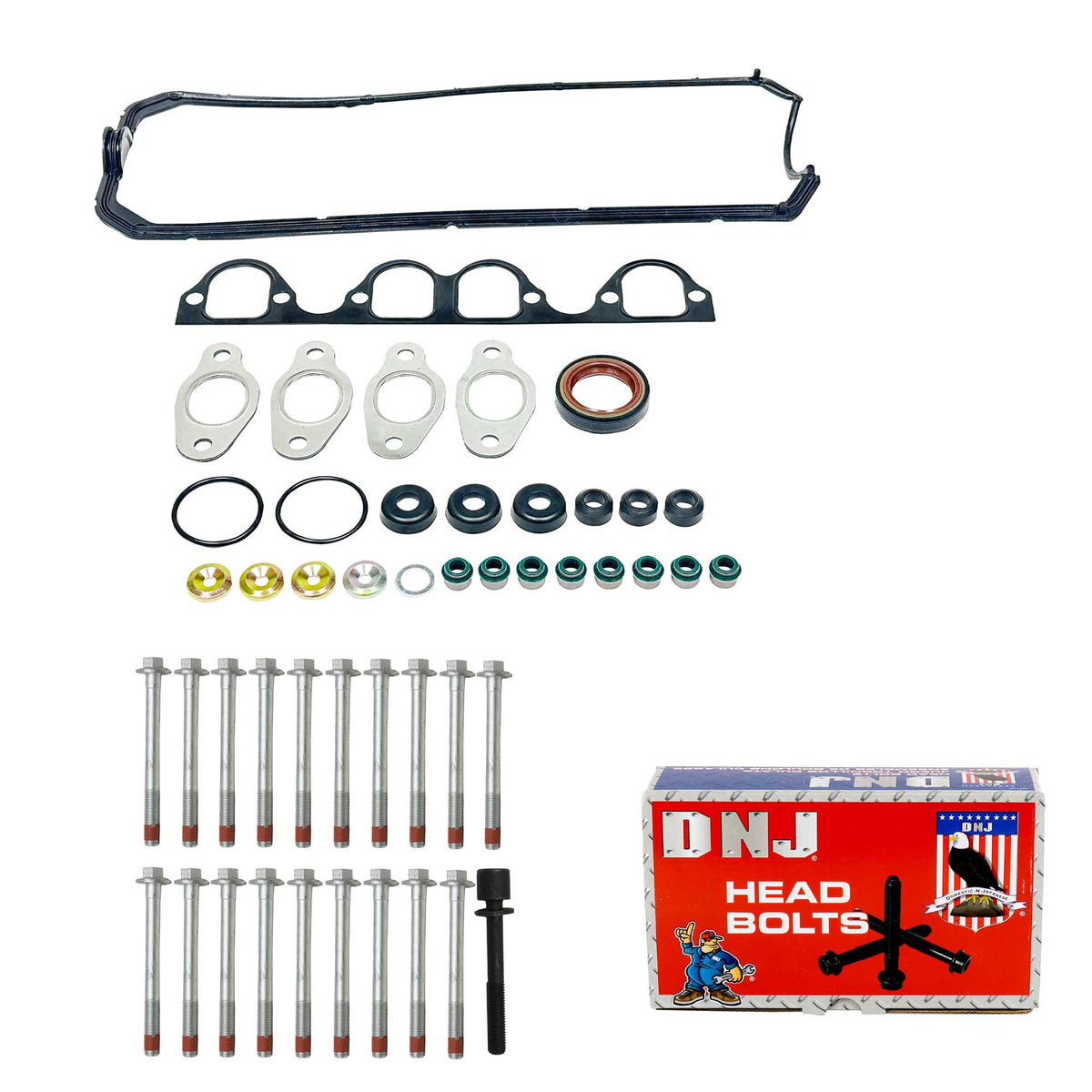 Cylinder Head Gasket set with Head Bolt Kit