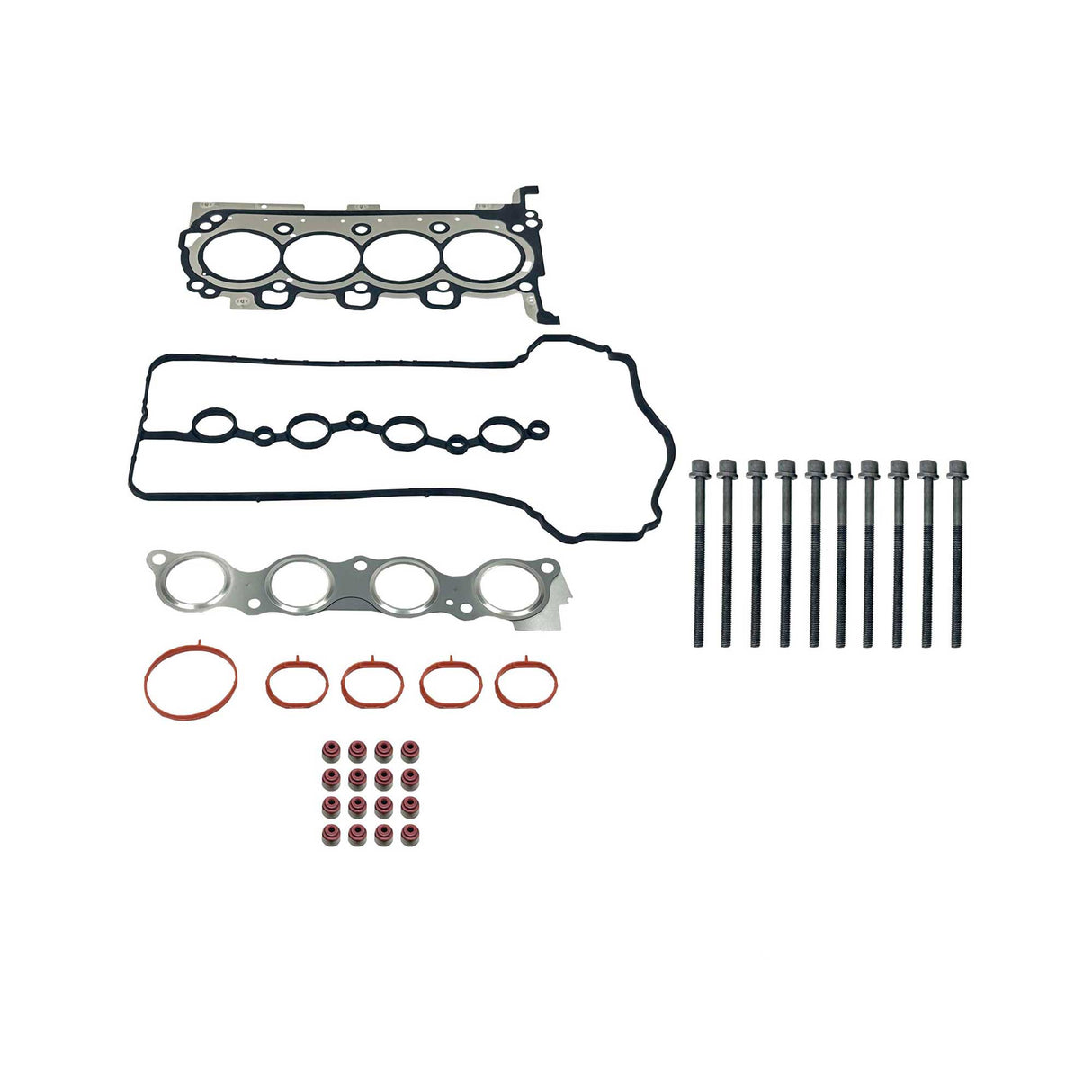 Cylinder Head Set with Head Bolt Kit 2017-2022 Hyundai 1.6L