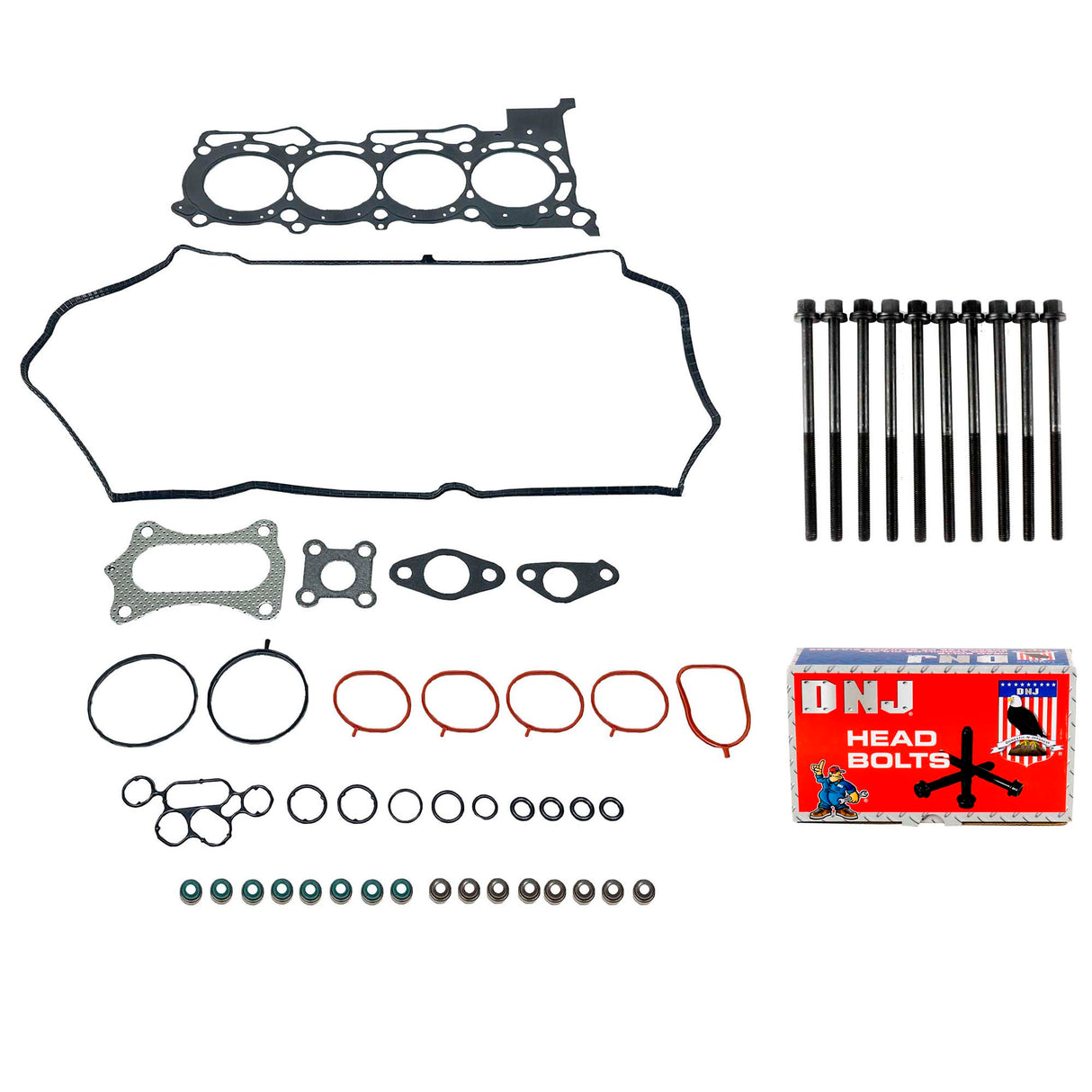 Cylinder Head Set with Head Bolt Kit 2018-2022 Honda 1.5L