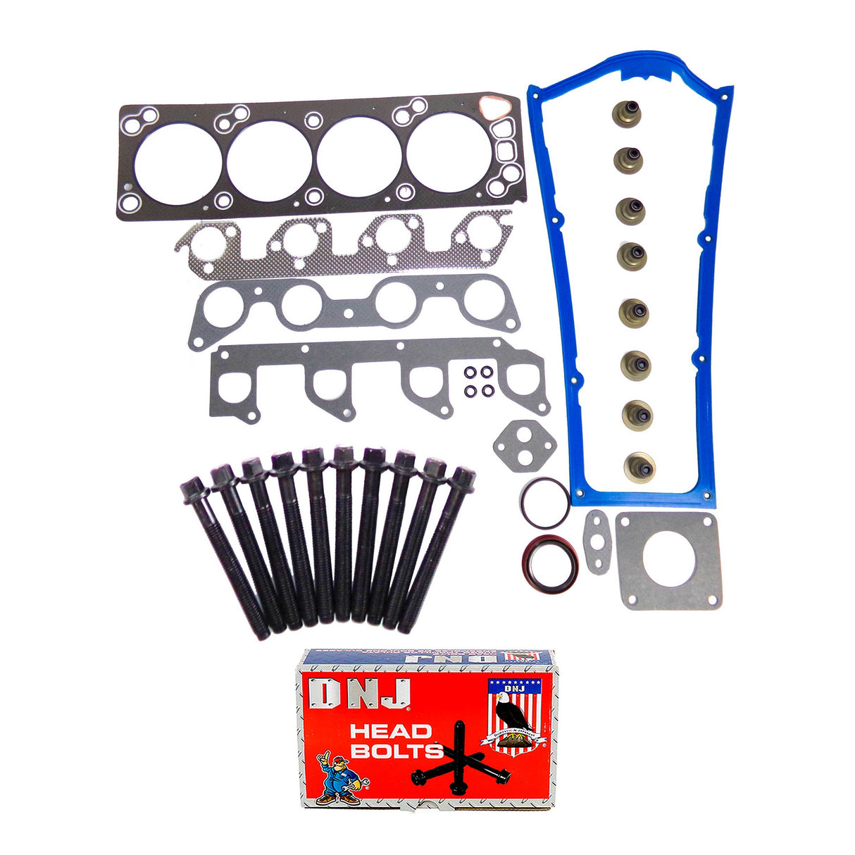 Cylinder Head Gasket set with Head Bolt Kit 1999-2001 Ford,Mazda 2.5L