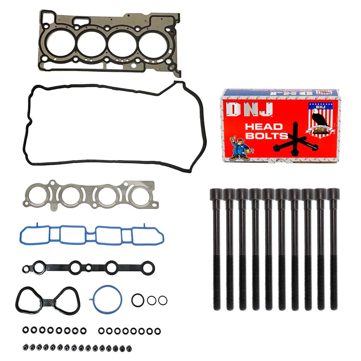 Cylinder Head Set with Head Bolt Kit 2018-2022 Nissan 1.6L