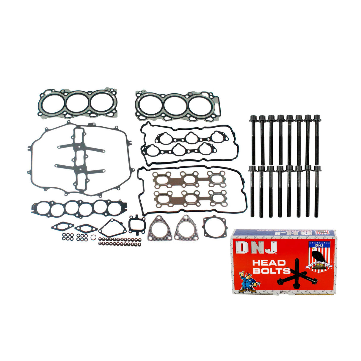Cylinder Head Gasket set with Head Bolt Kit 2007-2018 INFINITI,Nissan 3.5L
