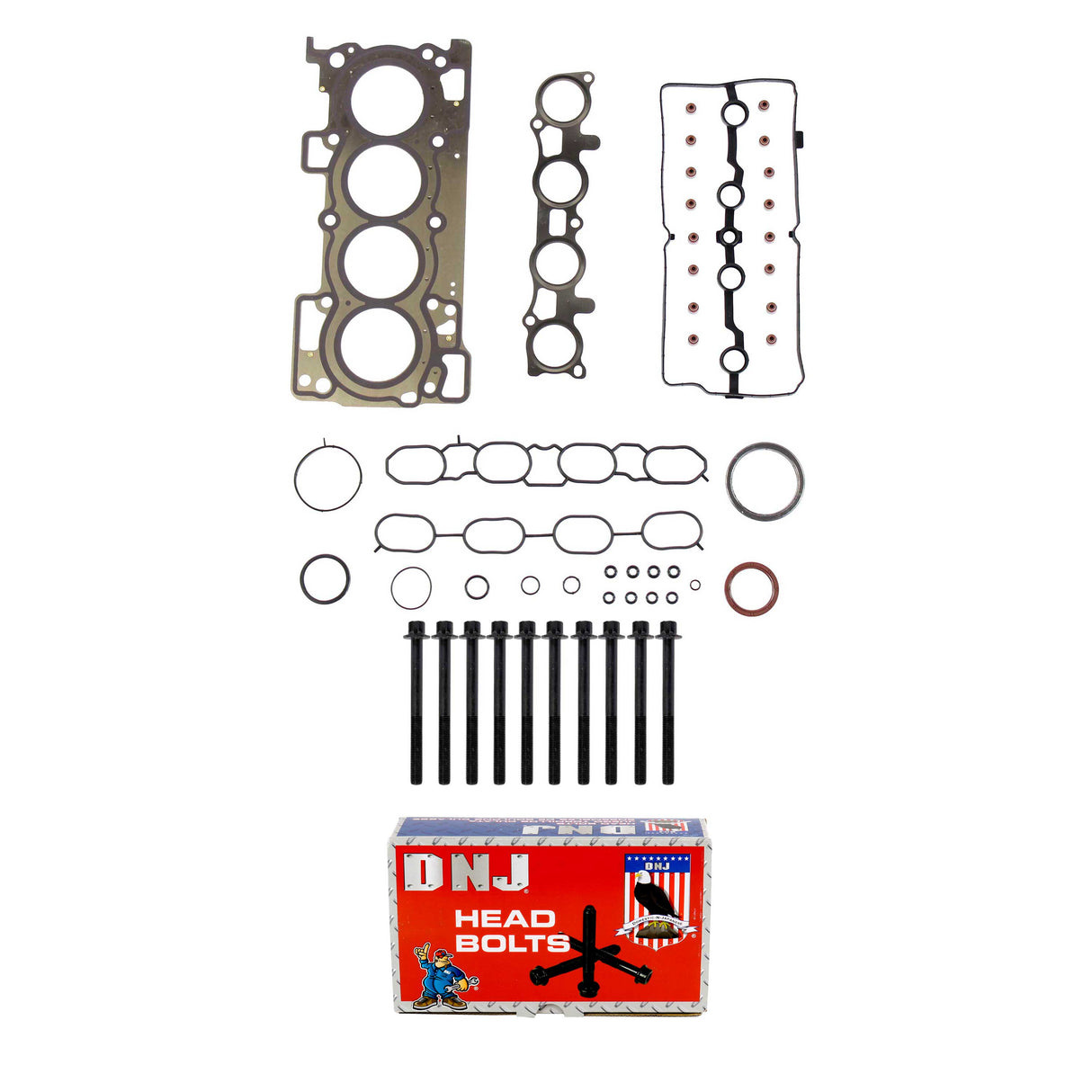 Cylinder Head Gasket set with Head Bolt Kit