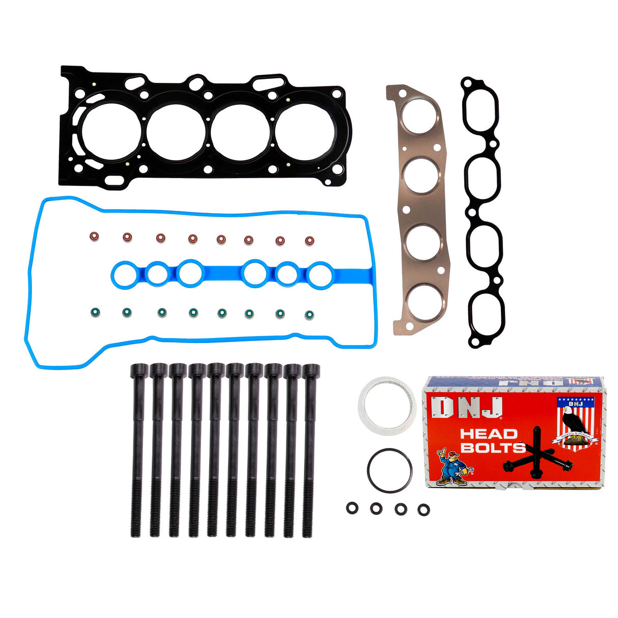 Cylinder Head Gasket set with Head Bolt Kit 1998-1999 Chevrolet,Toyota 1.8L
