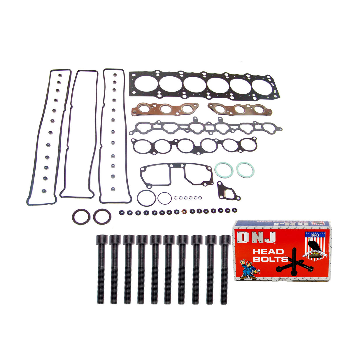 Cylinder Head Gasket set with Head Bolt Kit 1998-2005 Lexus,Toyota 3.0L