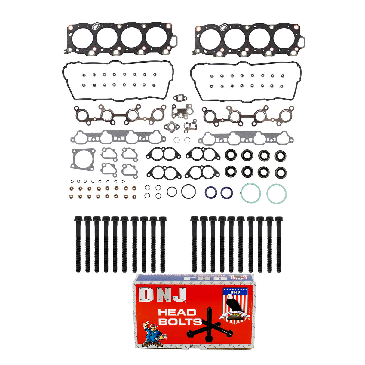 Cylinder Head Gasket set with Head Bolt Kit 1990-1997 Lexus 4.0L