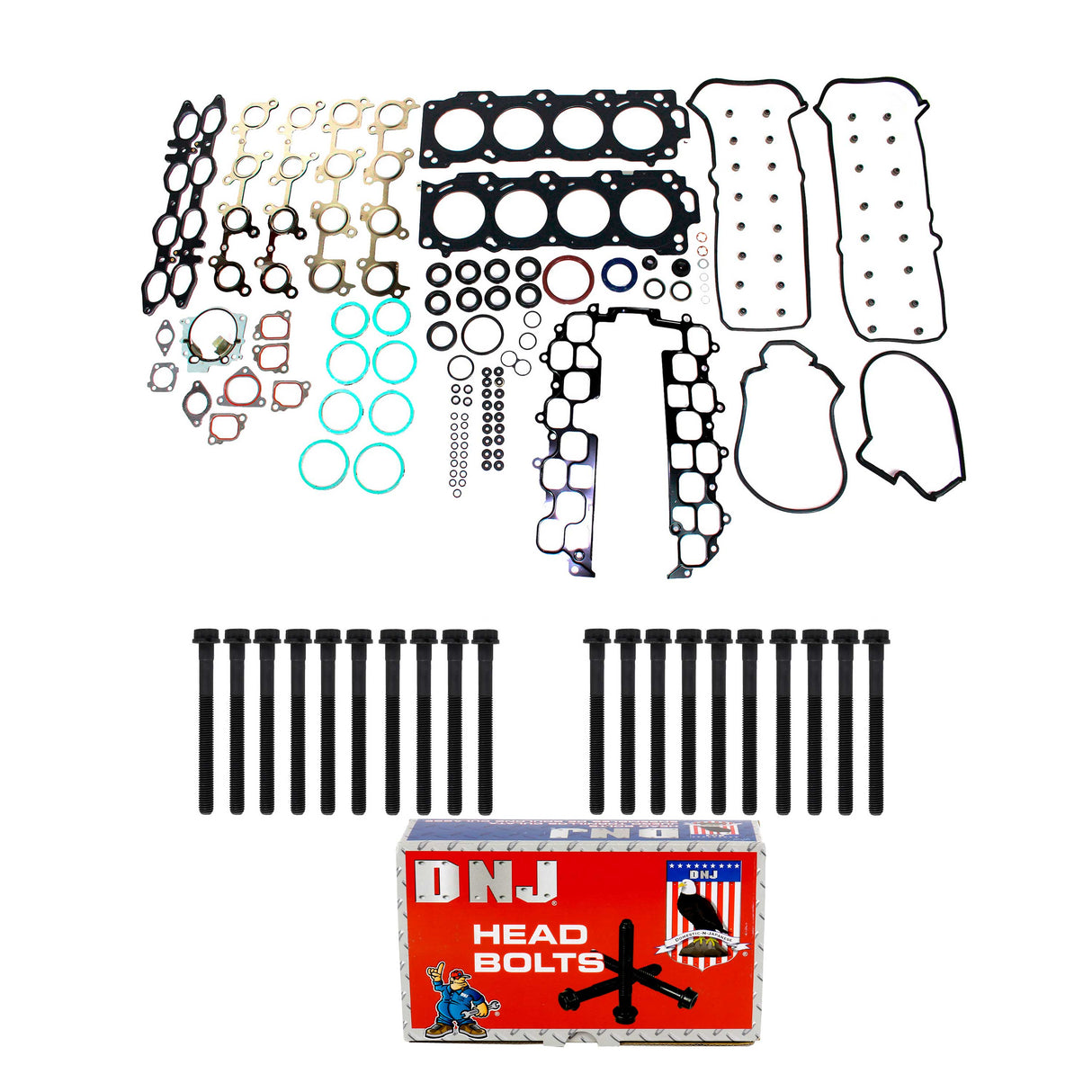 Cylinder Head Gasket set with Head Bolt Kit for 1998-2000 Lexus 4.0L V8