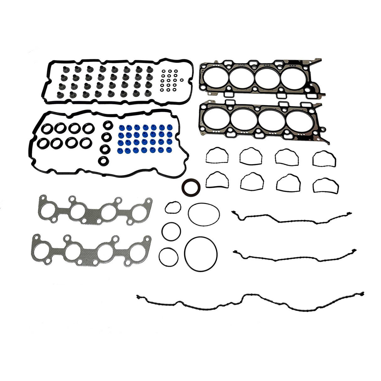 Cylinder Head Set with Head Bolt Kit 2015-2017 Ford 5.0L