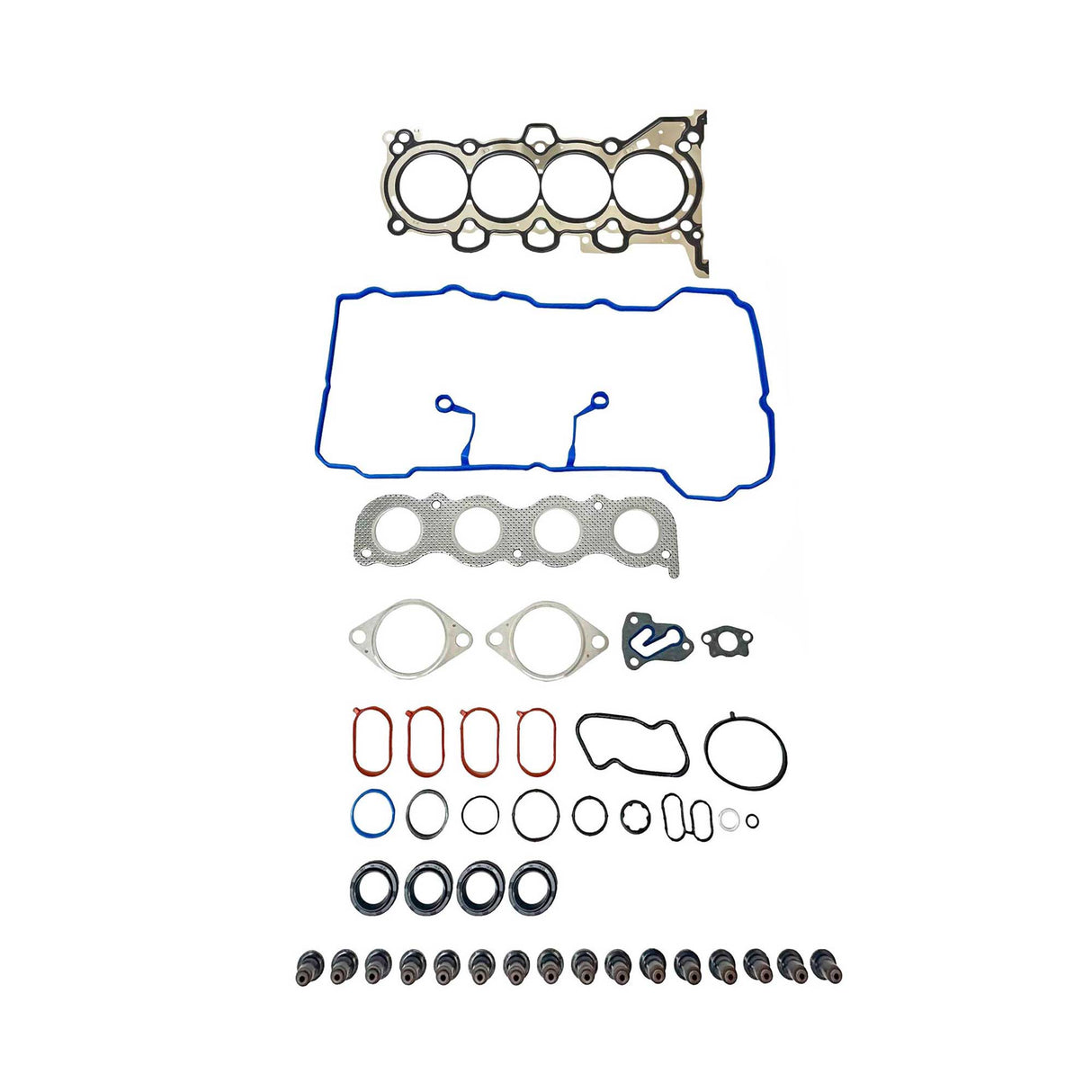 Cylinder Head Set with Head Bolt Kit 2014-2016 Hyundai 1.8L