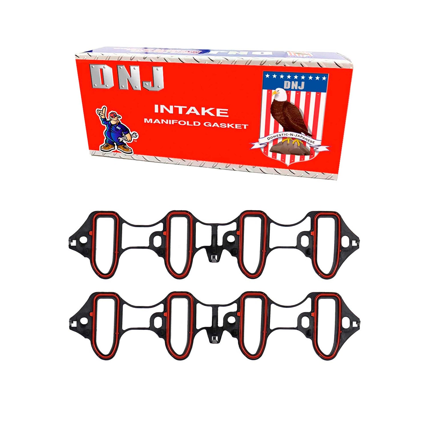 Intake Manifold Gasket Set 2002-2017 Buick,Cadillac,Chevrolet,GMC,Hummer,Isuzu,Saab 4.8L-6.0L