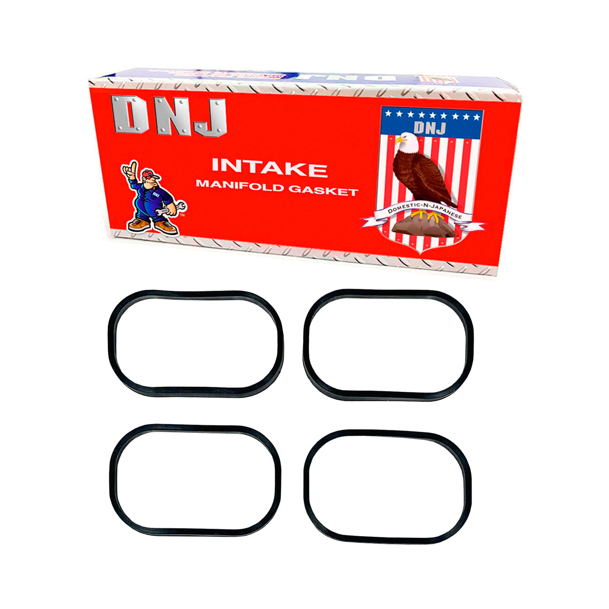 dnj intake manifold gasket set 2012-2015 bmw 328i,328i,528i l4 2.0l ig852