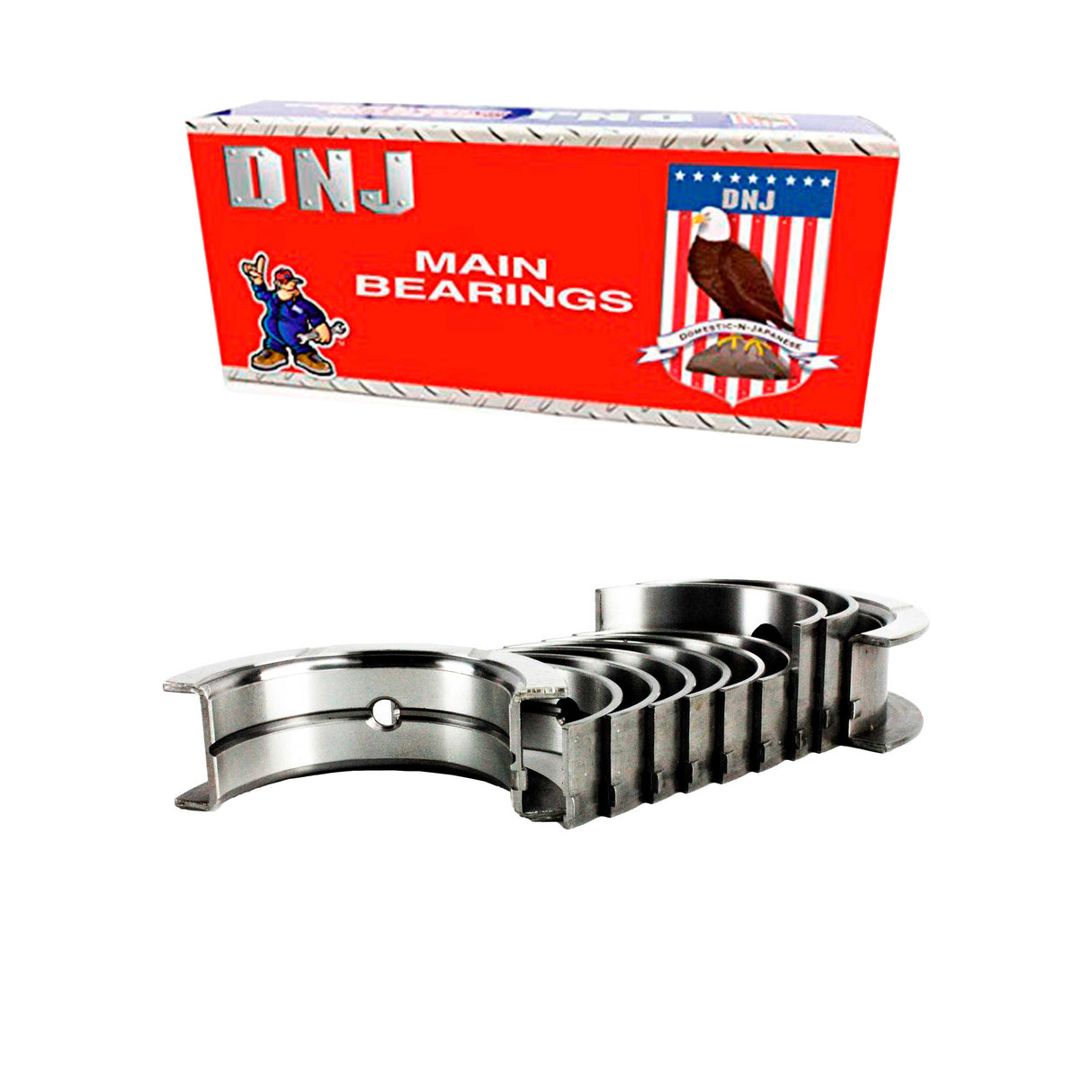 Crankshaft Main Bearing Set 1976-2003 Chrysler,Dodge,Jeep,Plymouth 5.2L (Oversizes Available)