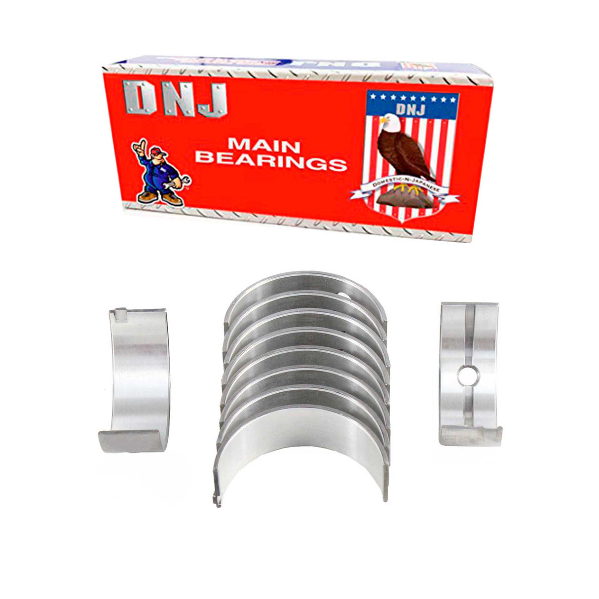 Main Bearings Set (Oversizes Available) 1988-1997 Honda 2.6L