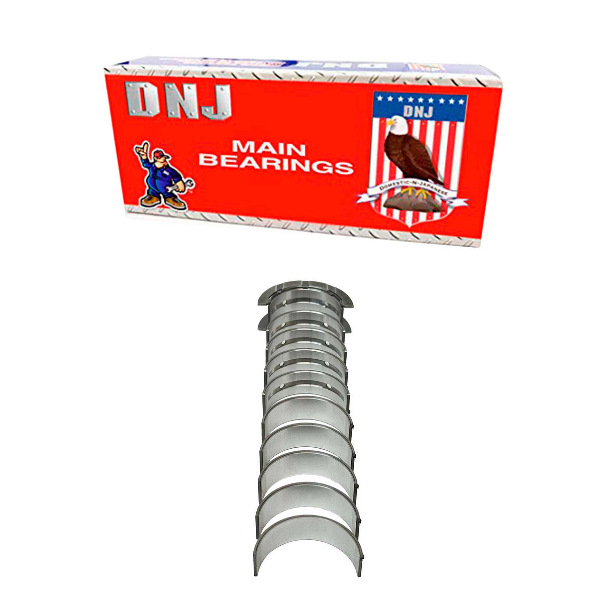 Main Bearings Set 2012-2017 Dodge Fiat 1.4L