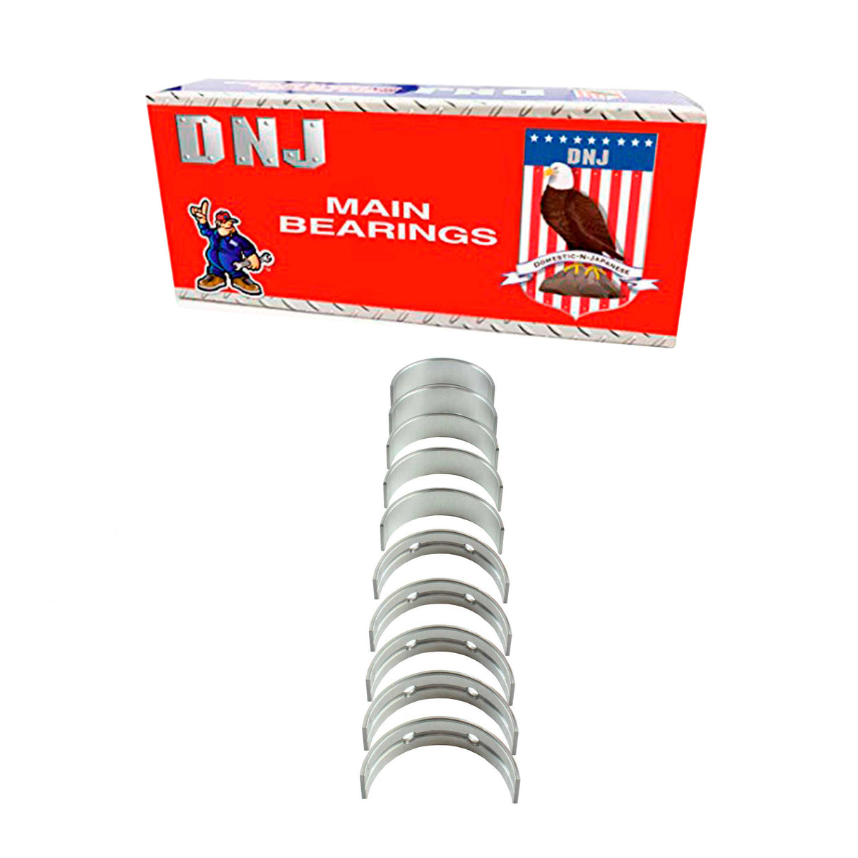 Crankshaft Main Bearing Set 2011-2017 Nissan 1.6L (Oversizes Available)