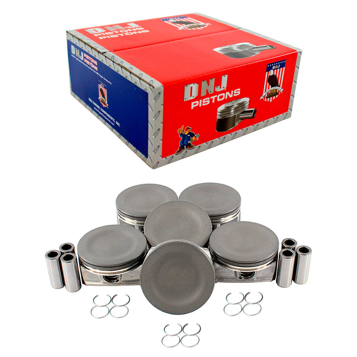 Piston Set (Oversizes Available) 2007-2011 Chrysler 4.0L