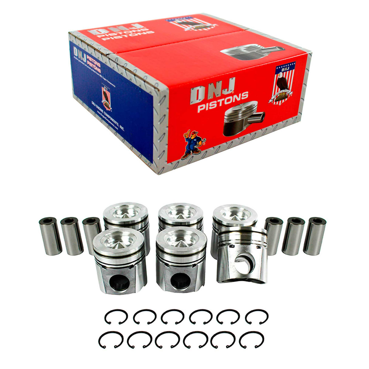 Piston Set 2003-2004 Dodge 5.9L (Oversizes Available)