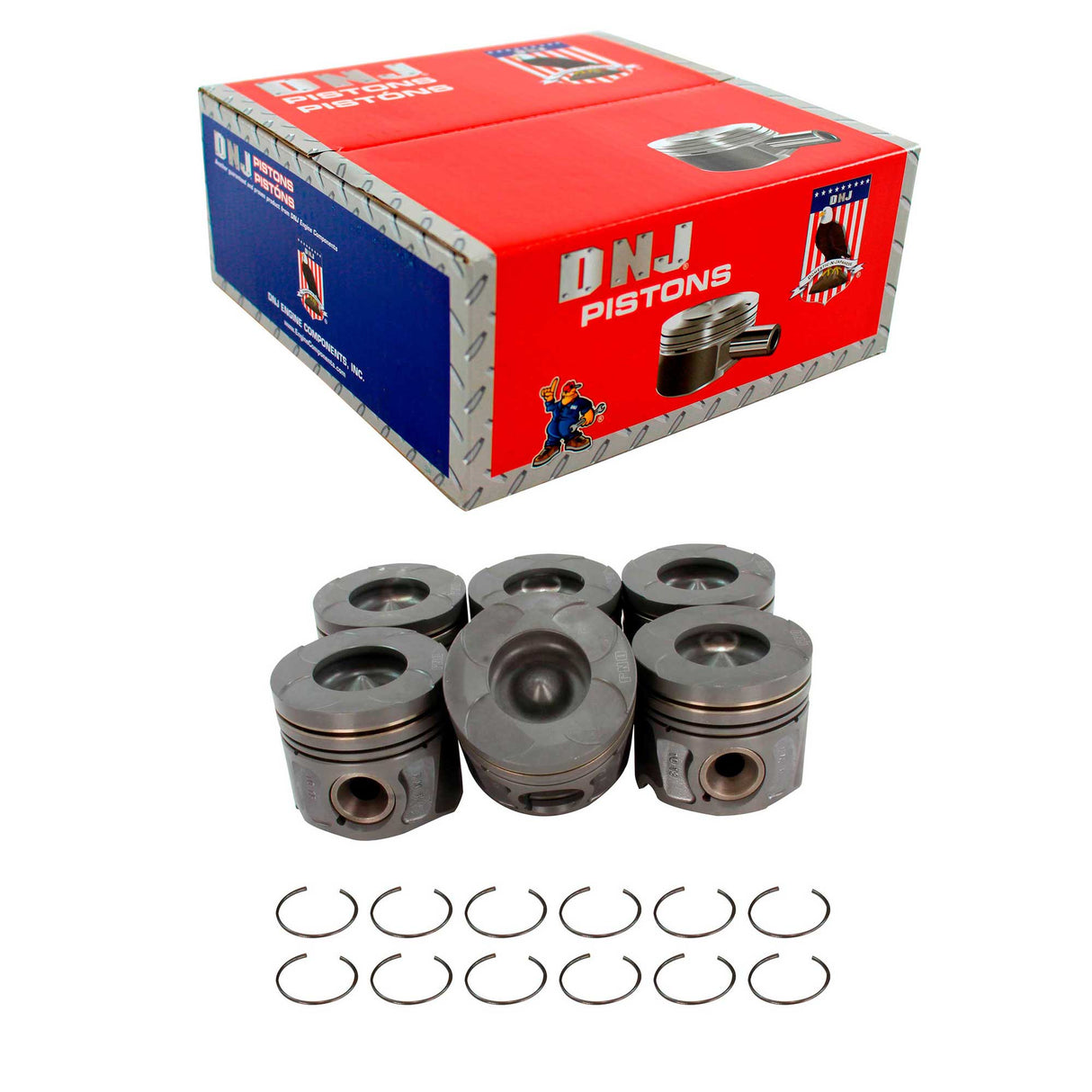 Piston Set 2014-2019 Jeep,Ram 3.0L (Oversizes Available)