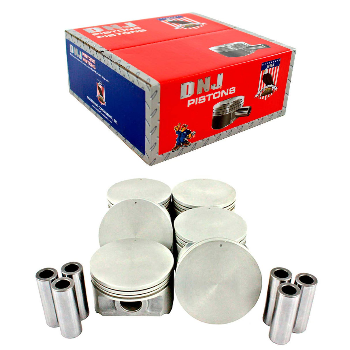 Piston Set 1999-2001 Hyundai,Kia 2.5L (Oversizes Available)
