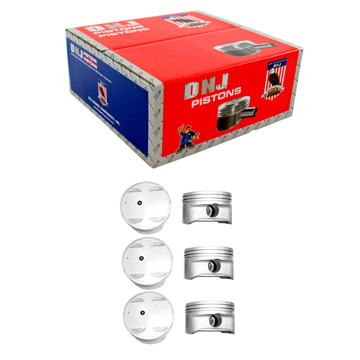 Piston Set (Oversizes Available) 2001 Hyundai 3.0L