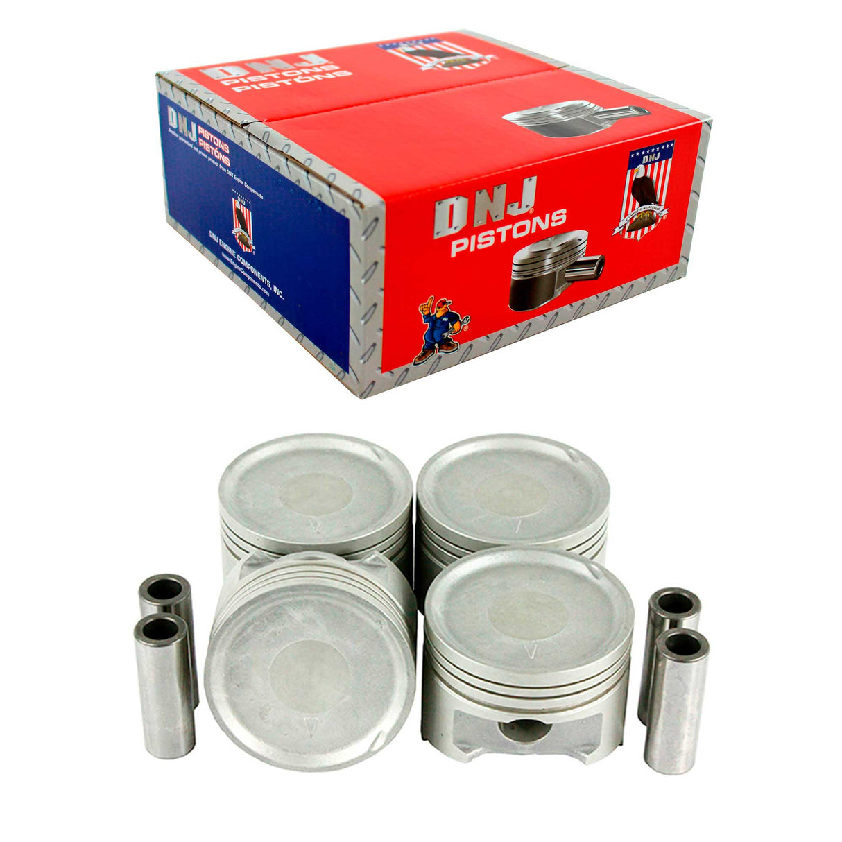 Piston Set (Oversizes Available) 1993-1999 Eagle 2.4L