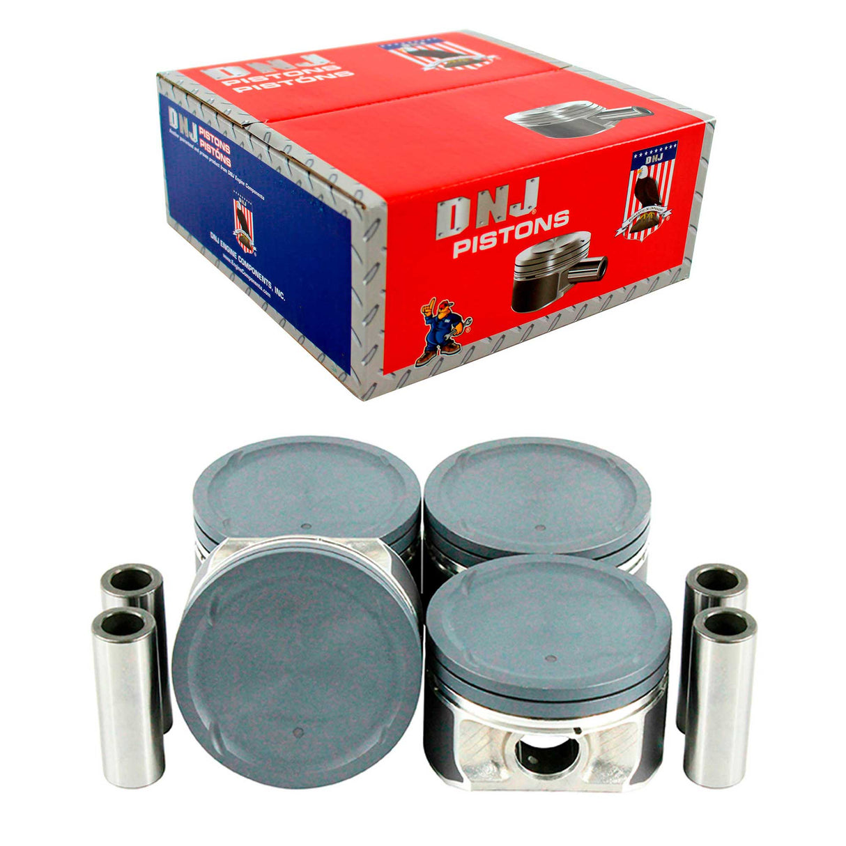 Piston Set (Oversizes Available) 2003-2006 Mitsubishi 2.0L