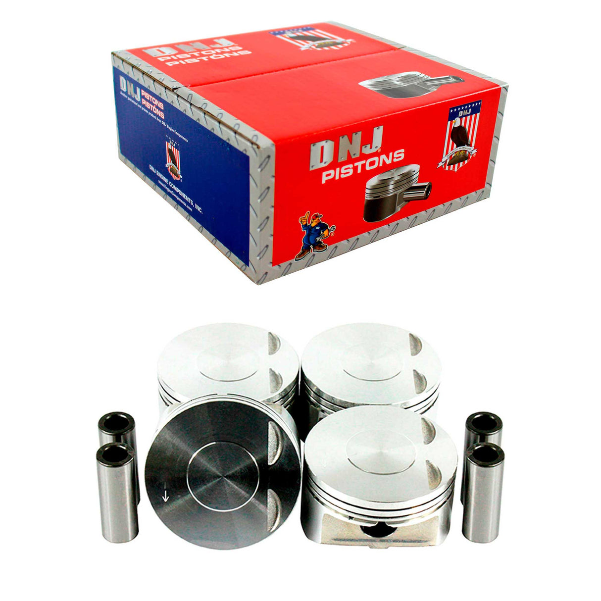 Piston Set (Oversizes Available) 2008-2017 Mitsubishi 2.0L
